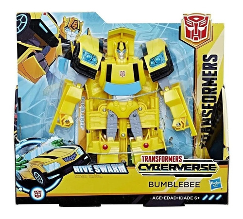 Transformers Boneco Cyberverse Bumblebee E1907/e1886