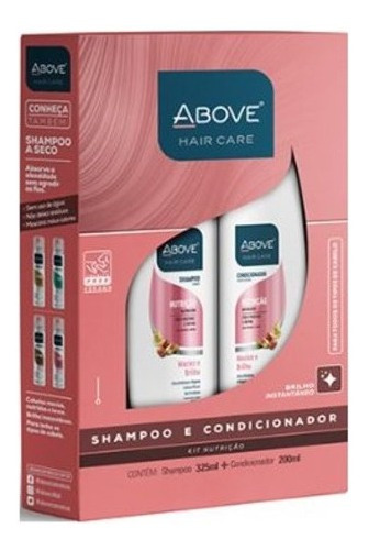 Kit Shampoo E Condicionador Nutrição Above 325ml/200ml