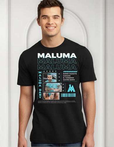 Playera Hombre De Maluma