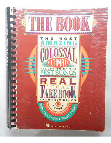 The Book - The Most Amazing Collosal 1200 Songs - Partituras