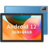 Tableta Volentex De 10 Pulgadas Android 12, 3gb Ram 64gb Rom