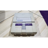 Super Nintendo Só O Aparelho Sem Nada. Com Ondas Na Imagem Mas Tirando Isso Tudo Ok. M1