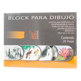 Block Dibujo Atl Sketchbook Cartulina Marquilla 130g 33x24cm