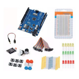 Kit Arduino Uno R3 Iniciante Micro Usb + De 80 Pcs + Pdf