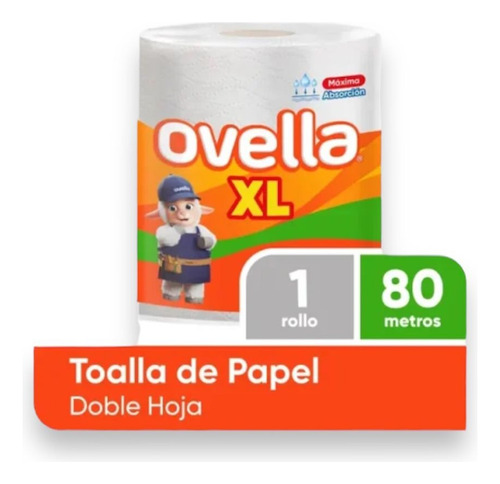 Toalla De Papel Nova Mara Ovella Xl 80 Metros