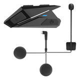 Audífonos Bluetooth 5.0 Edr Para Casco Con Micrófono