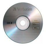 Cd Verbatim X 5 Unidades Seriados Afip/ Igj  + Envio Gratis 