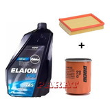 Kit Filtros + Elaion F50 X 4l 5w40 Para Siena Palio 1.4 8v