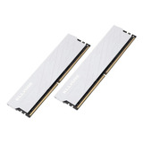 Memória Ram Ddr4 Kllisre 2x8gb 3200mhz Branca P/desktop