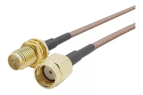 Cable Pigtail Rp Sma Macho Hembra Rg316 Rpsma 50cm Wifi