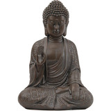 Estatua De Buda Decorativa Leekung/marron
