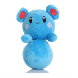 Azurill Pelúcia Pokémon 21cm Azumarill Boneco Brinquedo