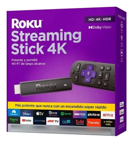Roku Streaming Stick 4k/hdr/dolby Vision