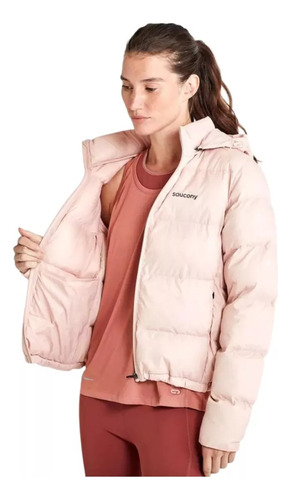 Campera Mujer Saucony Snowdrift Hooded Urbana