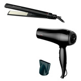 Combo Gama Secador D Pelo Mistral+ Planchita Shine Bella Ion