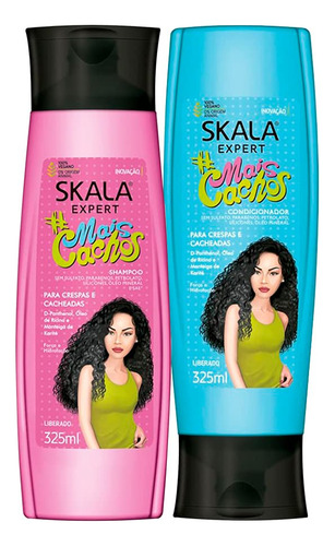 Skala Expert Mais Cachos Champu Y Acondicionador Kit 325 Ml