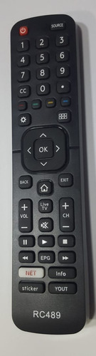 Control Remoto Tv Lcd Led Nnoblex Smart Netflix Youtub Rc489
