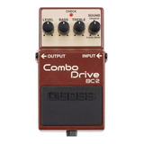 Boss Combo Drive Bc 2 Overdrive Tipo Britanico