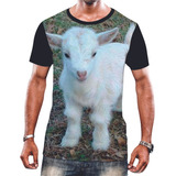 Camiseta Camisa Unissex Animal Cabra Cabrito Bode Fazenda 9