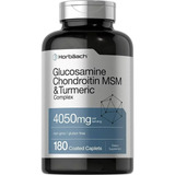 Glucosamina Condroitina & Msm  180 Cáp  C/turmeric Importado