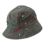 Piluso Gorra Sombrero De Moda De Gabardina Con Flores 