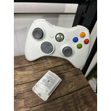 Control Original Blanco De Xbox 360 Inalámbrico Original