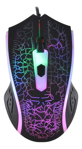 Mouse Gamer Cable Usb Con Luces - Oficina Pc Notebook