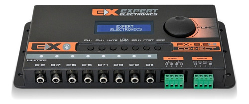 Processador De Audio Expert 8.2 Hi Connect Bluetooth 8 Vias 12v