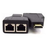 Extensor De Sinal Repetidor Hdmi Ate 30m Via Cabo Rede Rj45