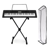 Kit Teclado Casio Musical Ctk3500 5/8  + Suporte E Cobertura