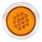 Plafon 14 Led Redondo Aro Plasma Gel 4 Funciones 12-24v F1