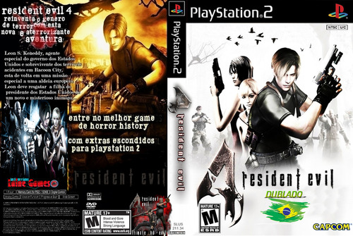 Ps2  Resident Evil 5 Jogos + Encarte(leia O Anúncio)