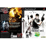 Ps2  Resident Evil 5 Jogos + Encarte(leia O Anúncio)