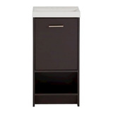 Gabinete Para Baño Ibiza Espresso Con Lavabo 43.2x32.4x88 Cm