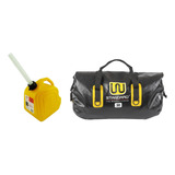 Kit Bolso Negro / Amarillo 50l + Bidon Amarillo 10l