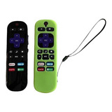 Control Compatible Con Pantalla Jvc Roku Tv Mas Funda