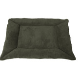 Cama Para Perro Acolchada Grande Talla L - Gris