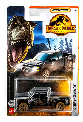 '15 Chevy Silverado Jurassic World Dominion Matchbox