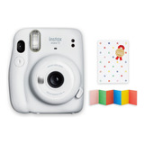 Cámara Instax Mini 11 Blanco Fujifilm + Álbum De Regalo