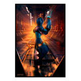 Cuadro Premium Poster 33x48cm Megaman