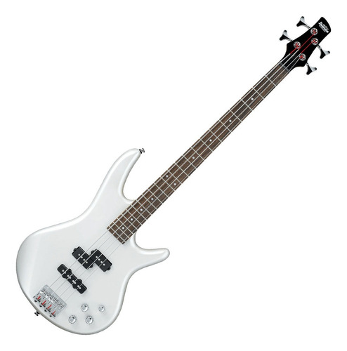 Bajo Ibanez  Gsr200pw Serie Gsr 4 Cuerdas Pearl White