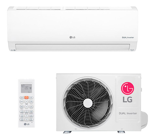 Ar Cond Split Hw Inverter LG Dual Voice 19000 Btus Frio 220v