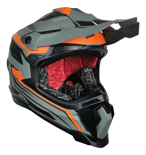 Casco Motociclista Kov Cross X4-go