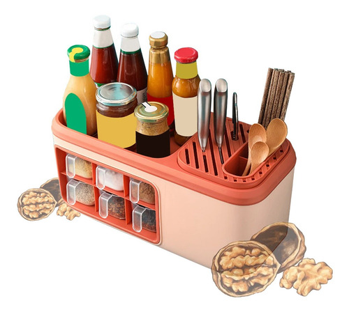 Organizador Especias Salsas Cubiertos Cuchillos Para Cocina