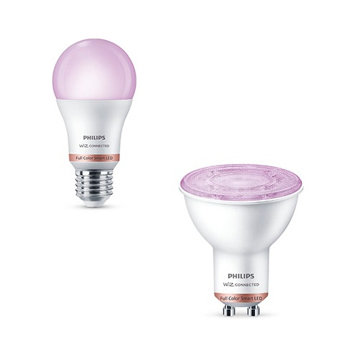 Lámpara Led Bulbo Color E27 8w + Gu10 Philips Smart Rgb Wifi