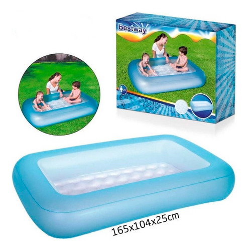 Piscina Inflable Rectangular Bestway 51115 102litros