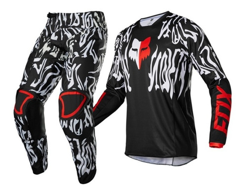 Equipo Conjunto Yth 180 Peril Talle Niño Motocross Atv Fox