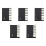 5x Caderno De Notas Musicais De Cinco Linhas Music Staff Sta