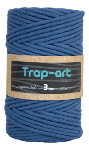 Algodón Peinado Para Macramé 3 Mm Trap Art Jeans