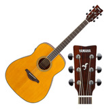 Violão Yamaha Transacustico Fg-ta Natural Solido 